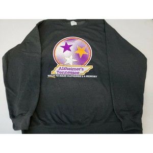 Alzheimers Tennessee Adult Sweatshirt XL GRAY